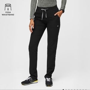 Figs Yola Scrub Pant 2.0 Black Size Small